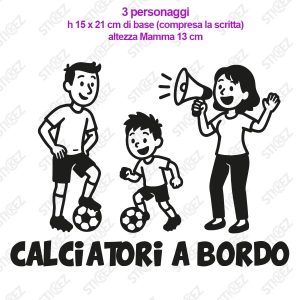 Famiglia Calciatori a bordo