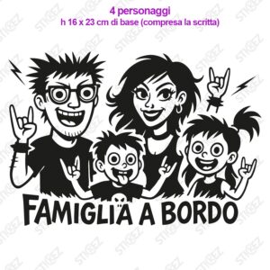Famiglia Rockettari a bordo