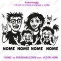 famiglia-rock-a-bordo-nomi