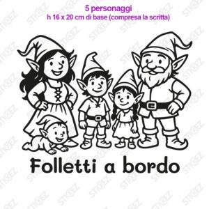 Famiglia Folletti a bordo