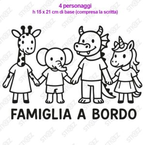 Famiglia Jungle a bordo
