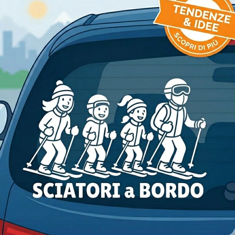 Adesivi “Famiglia a Bordo”: Tendenze e Consigli per Personalizzare la Tua Auto